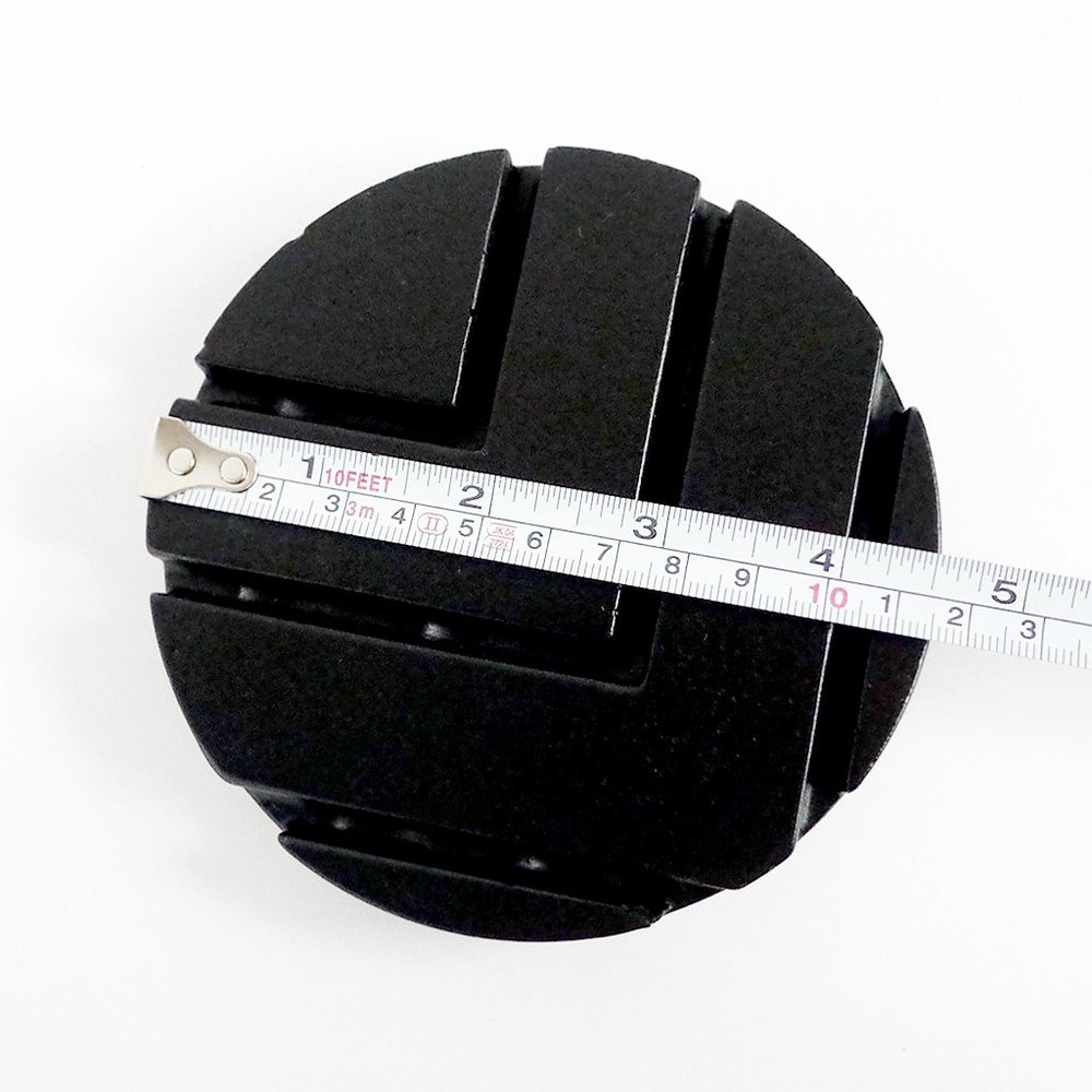 Black CONCRETE/Stone Round Display/RING HOLDER - Picture 4 of 6